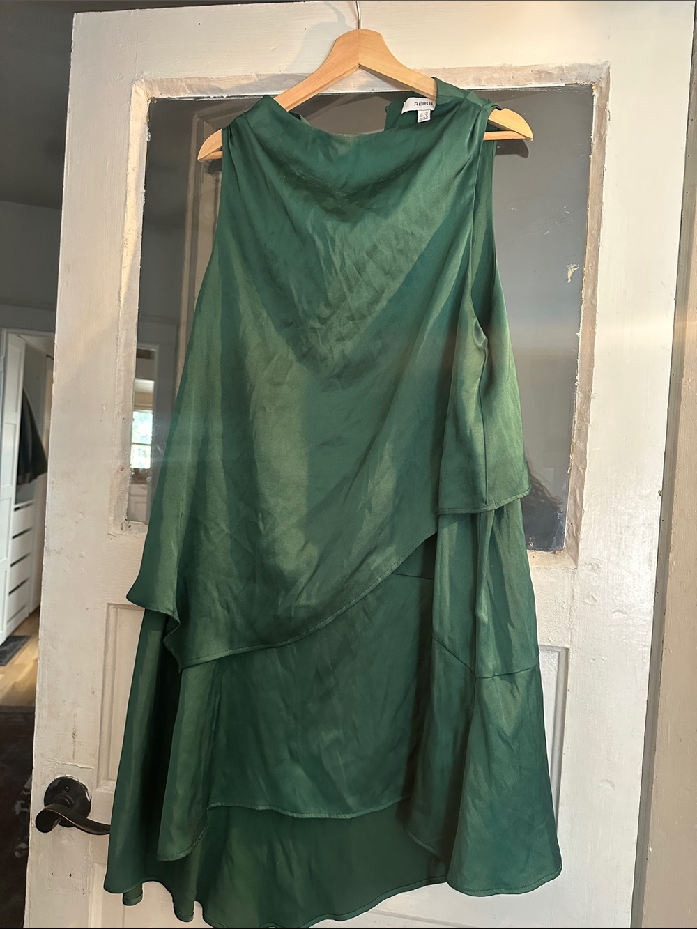 Reiss Eloise Draped Midi-Dress